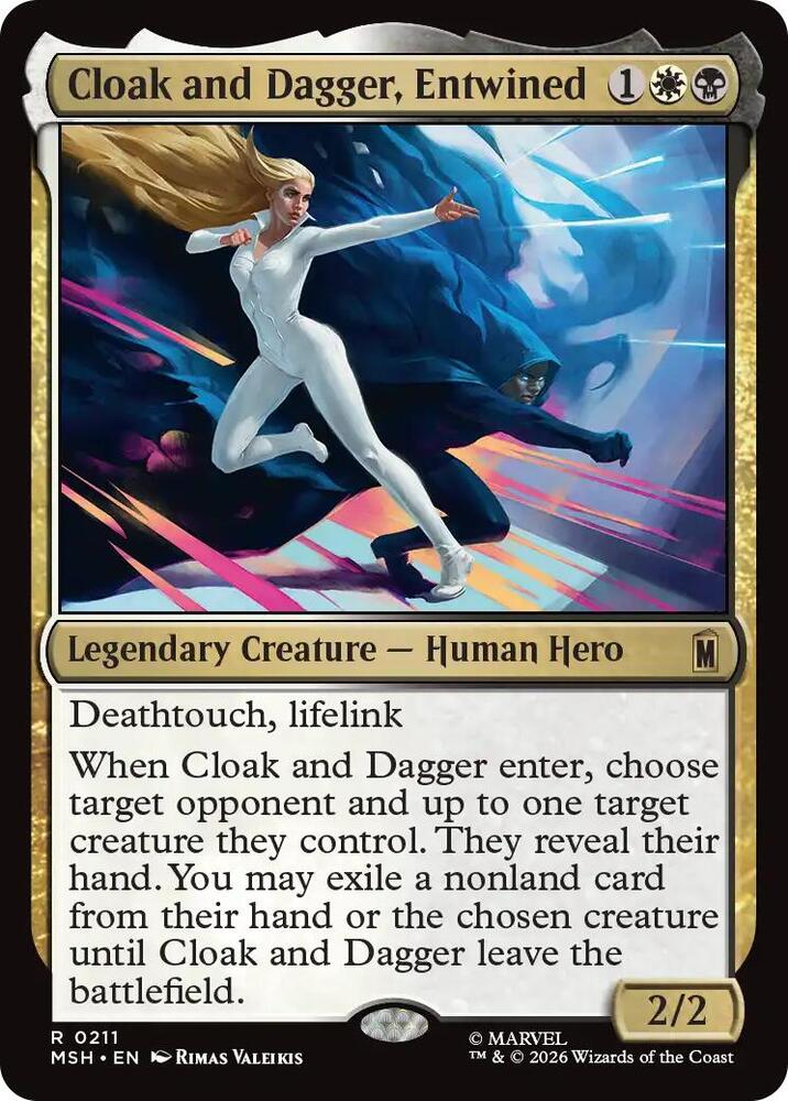 Cloak and Dagger, Entwined 211 (Marvel Super Heroes)