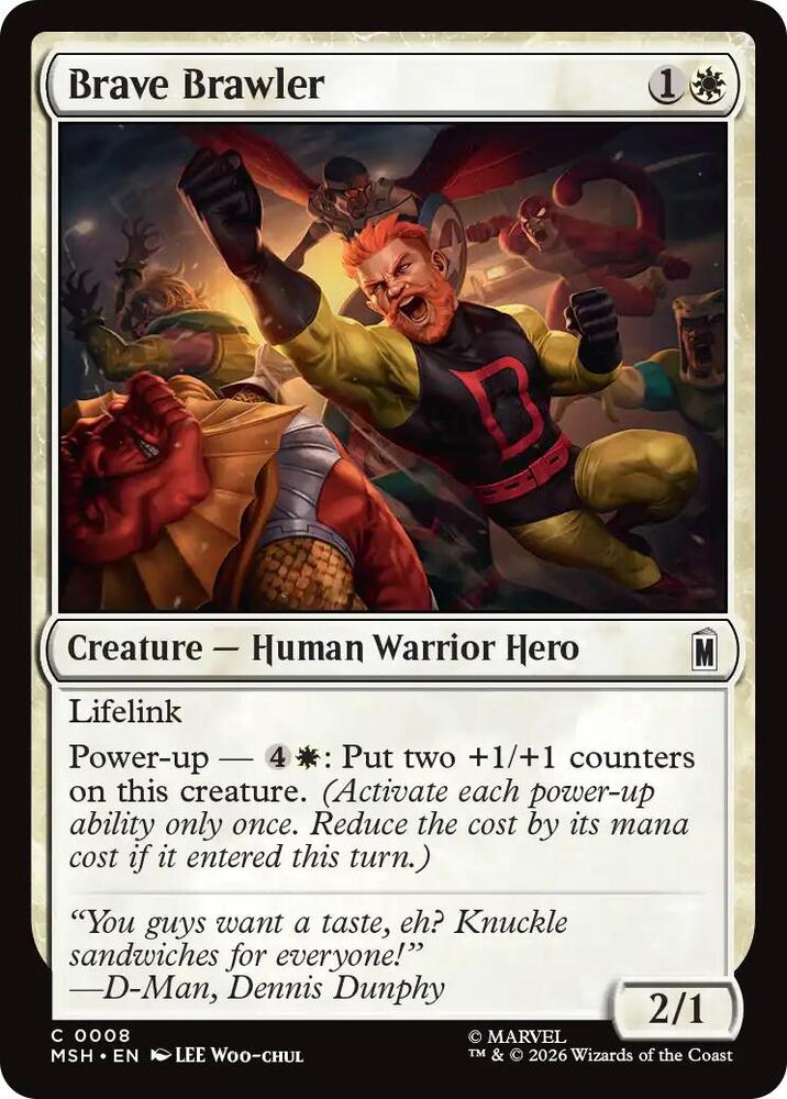Brave Brawler 8 (Marvel Super Heroes)