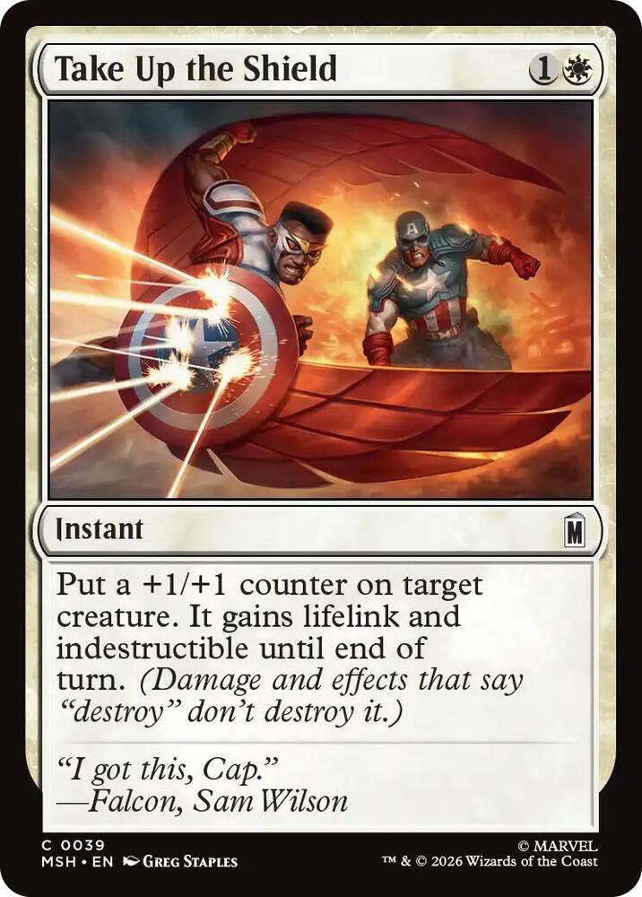 Take Up the Shield 39 (Marvel Super Heroes)