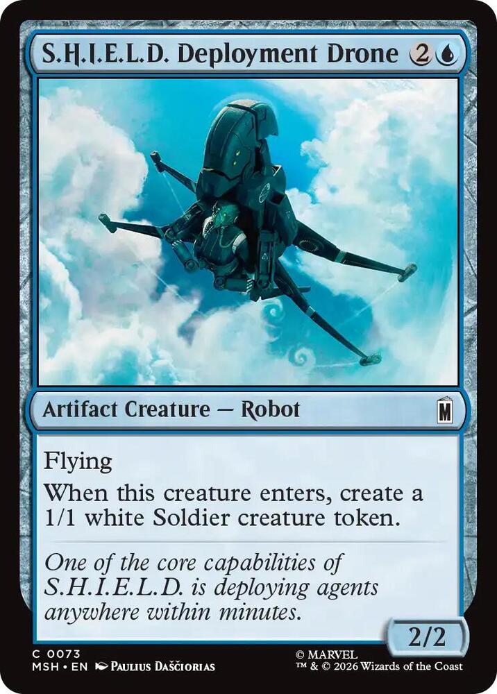 S.H.I.E.L.D. Deployment Drone 73 (Marvel Super Heroes) - Foil