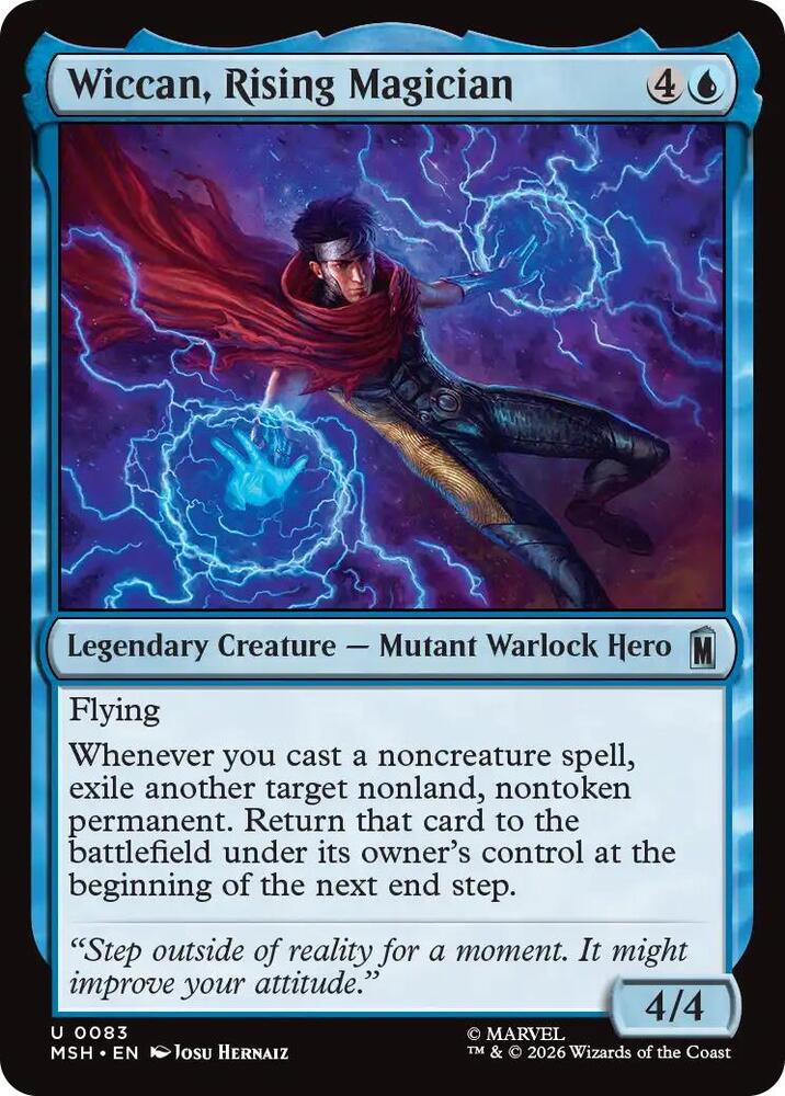 Wiccan, Rising Magician 83 (Marvel Super Heroes)