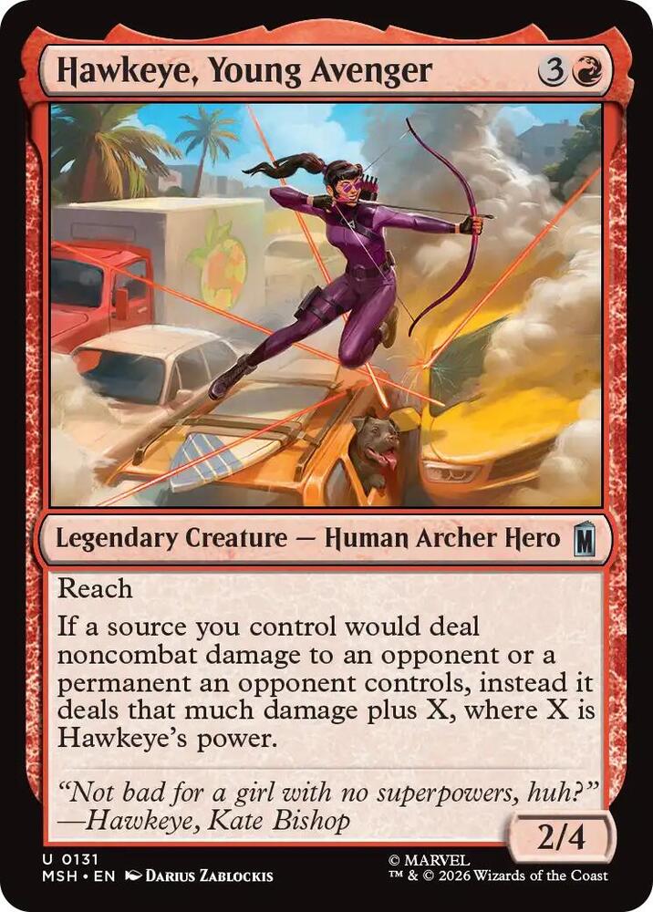 Hawkeye, Young Avenger 131 (Marvel Super Heroes)
