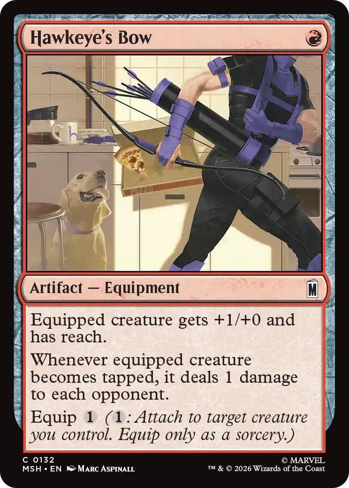 Hawkeye's Bow 132 (Marvel Super Heroes)