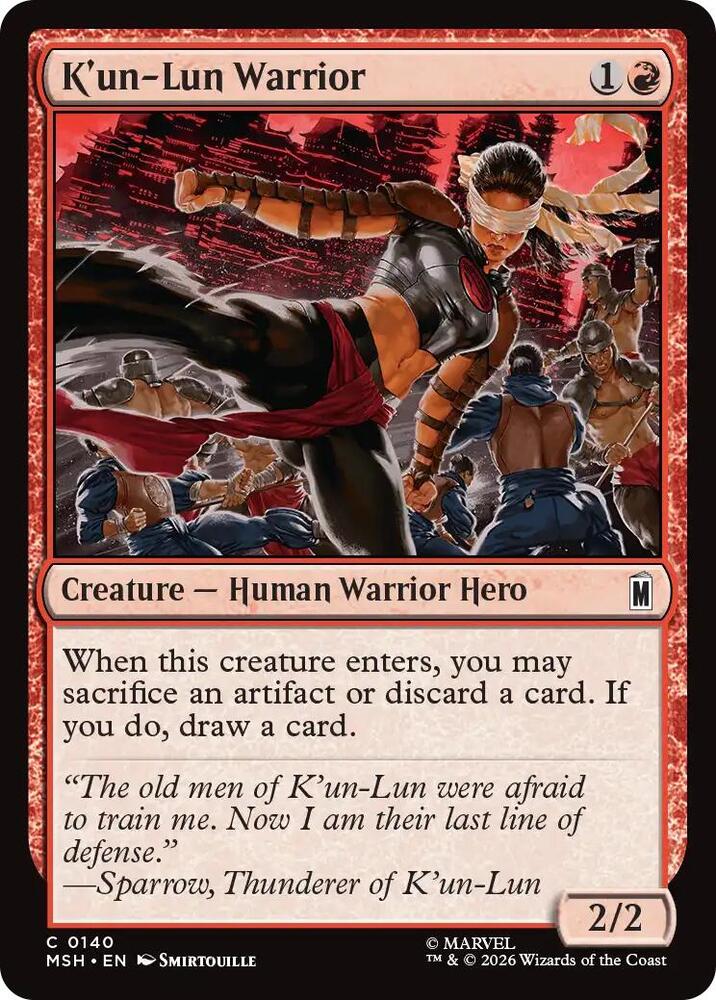 Kun-Lun Warrior 140 (Marvel Super Heroes)