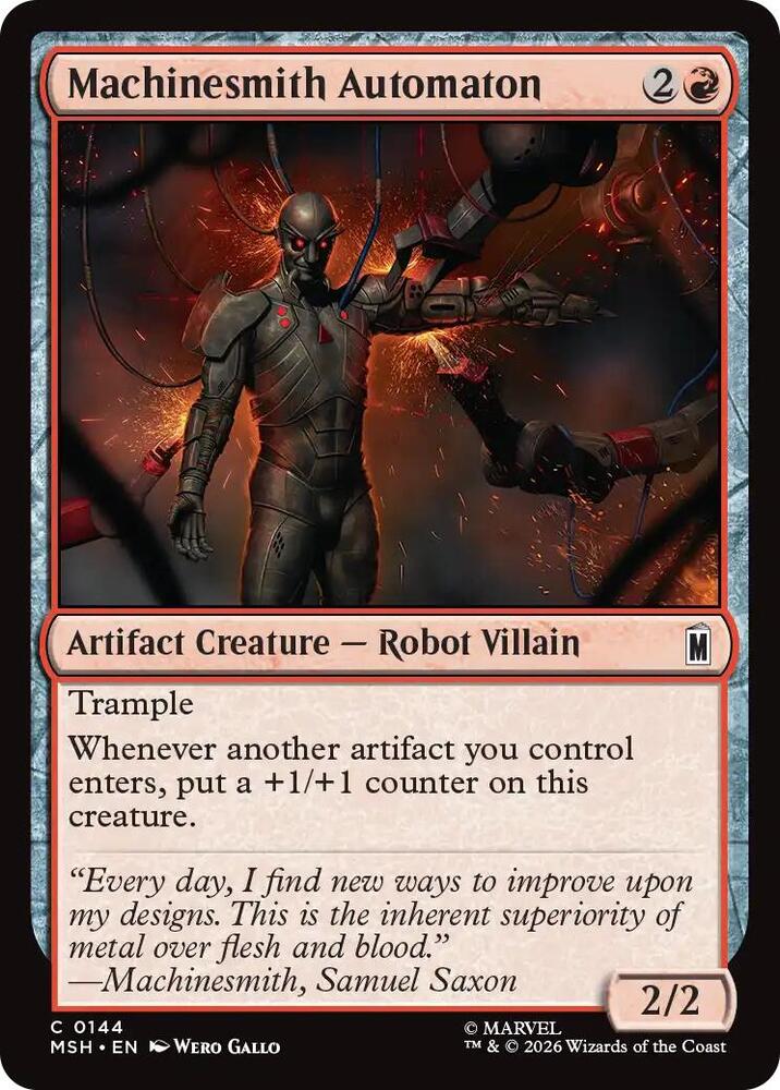 Machinesmith Automaton 144 (Marvel Super Heroes)