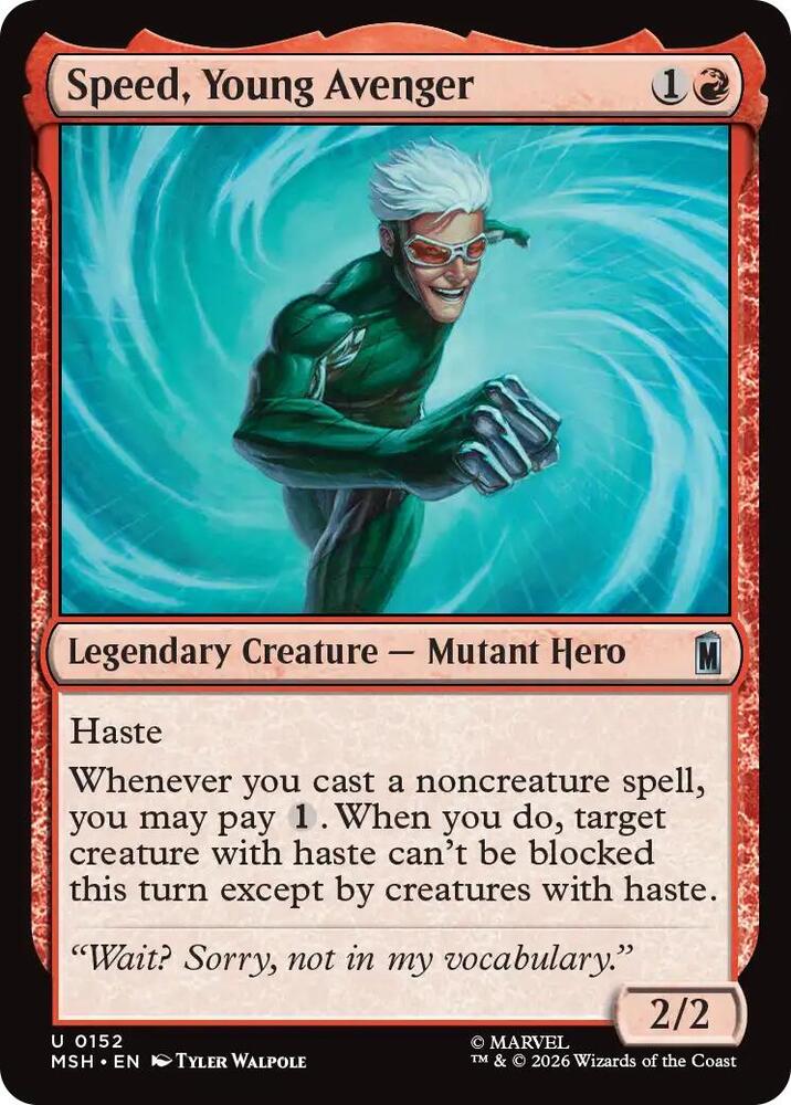 Speed, Young Avenger 152 (Marvel Super Heroes)