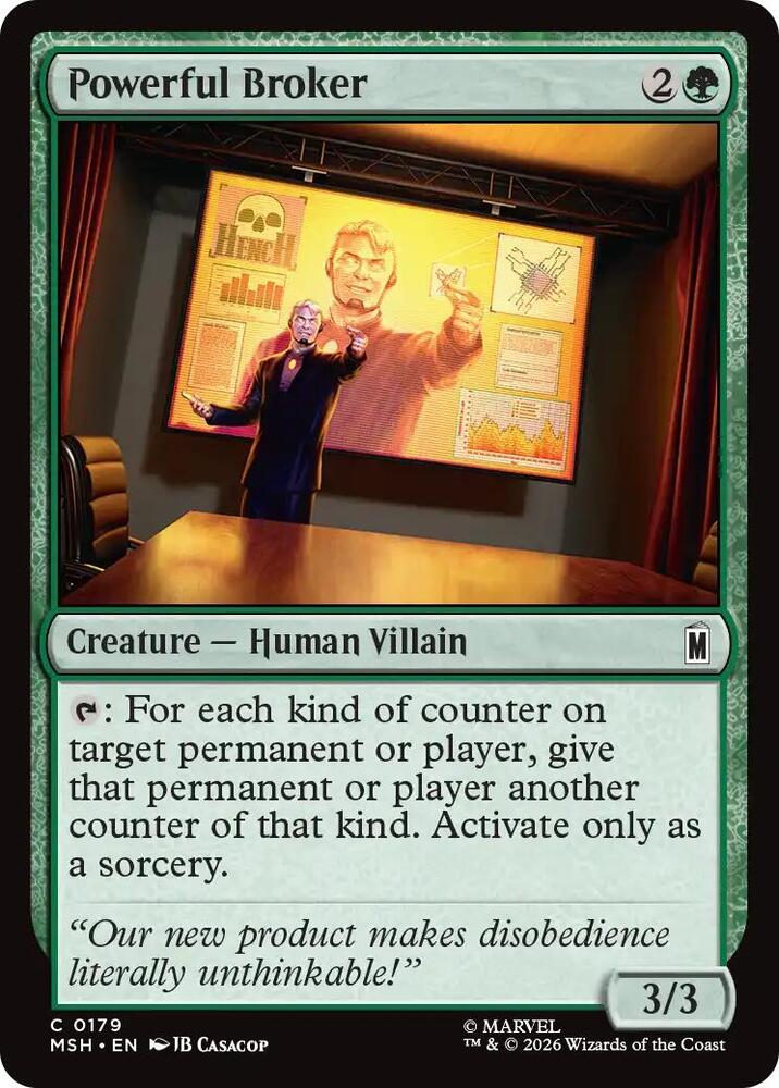 Powerful Broker 179 (Marvel Super Heroes) - Foil