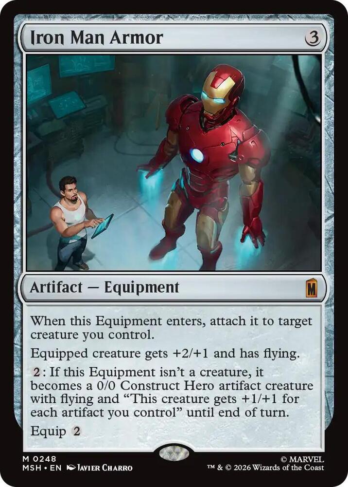 Iron Man Armor 248 (Marvel Super Heroes) - Foil