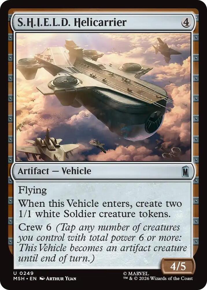 S.H.I.E.L.D. Helicarrier 249 (Marvel Super Heroes) - Foil