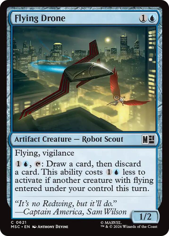 Flying Drone 621 (Commander: Marvel Super Heroes) - Foil