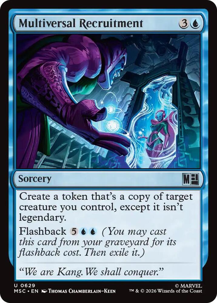 Multiversal Recruitment 629 (Commander: Marvel Super Heroes) - Foil