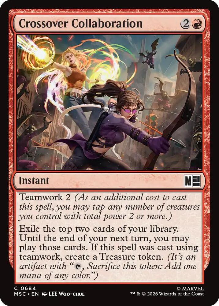 Crossover Collaboration 684 (Commander: Marvel Super Heroes) - Foil
