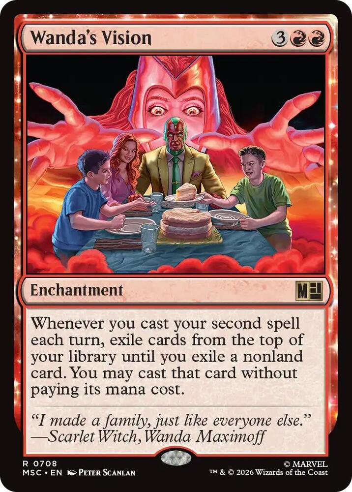 Wanda's Vision 708 (Commander: Marvel Super Heroes) - Foil