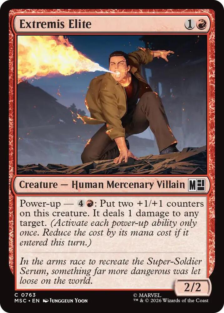Extremis Elite 763 (Commander: Marvel Super Heroes) - Foil