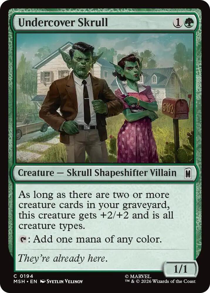Undercover Skrull 194 (Marvel Super Heroes)