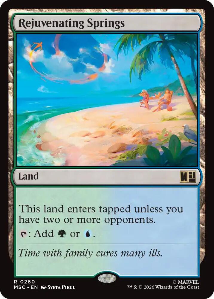 Rejuvenating Springs 260 (Commander: Marvel Super Heroes)