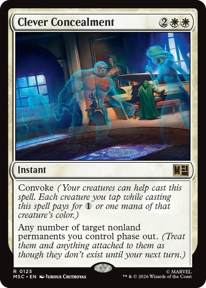 Clever Concealment 125 (Commander: Marvel Super Heroes)
