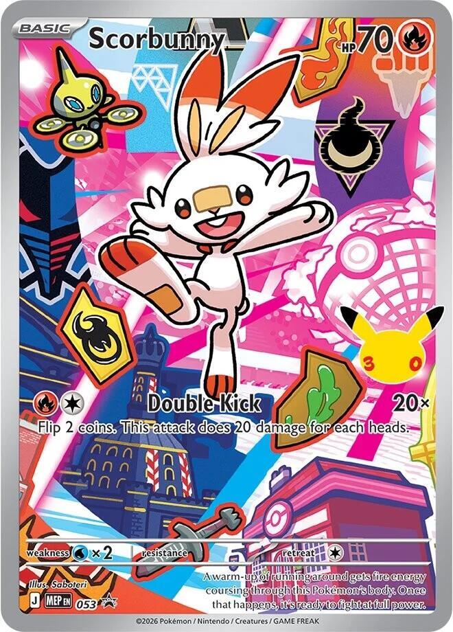 Scorbunny 053 (ME: Mega Evolution Promo) - Holofoil