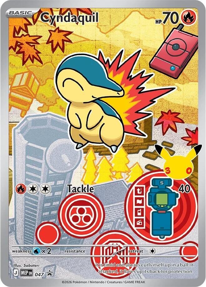Cyndaquil 047 (First Partner Collection 2026) - Holofoil