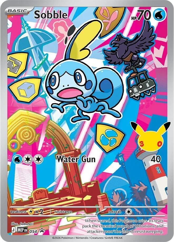 Sobble 054 (ME: Mega Evolution Promo) - Holofoil
