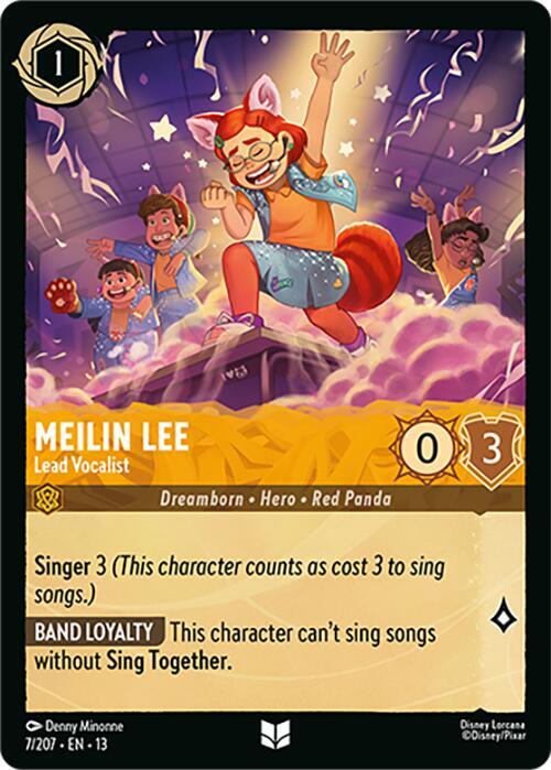 Meilin Lee, Lead Vocalist 7/207 (Attack of the Vine!) - Cold Foil