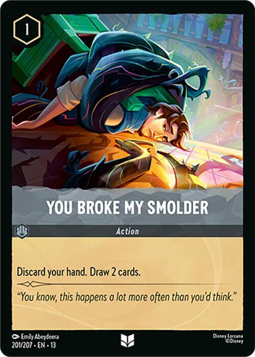 You Broke My Smolder 201/207 (Attack of the Vine!)