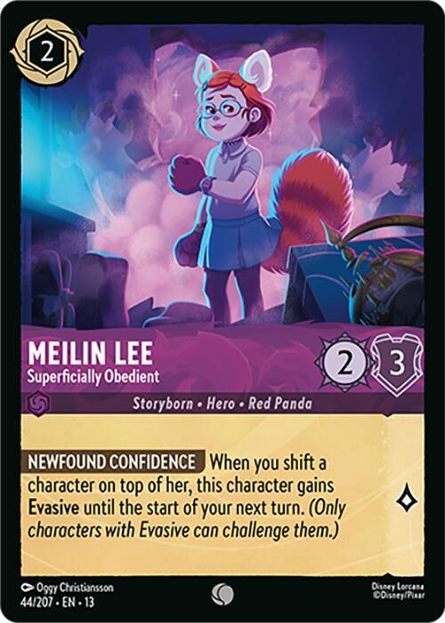 Meilin Lee, Superficially Obedient 44/207 (Attack of the Vine!) - Cold Foil