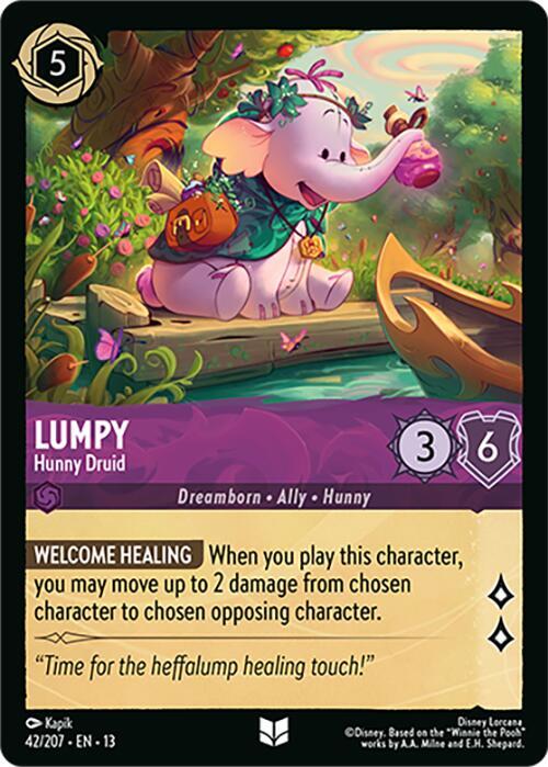 Lumpy, Hunny Druid 42/207 (Attack of the Vine!)