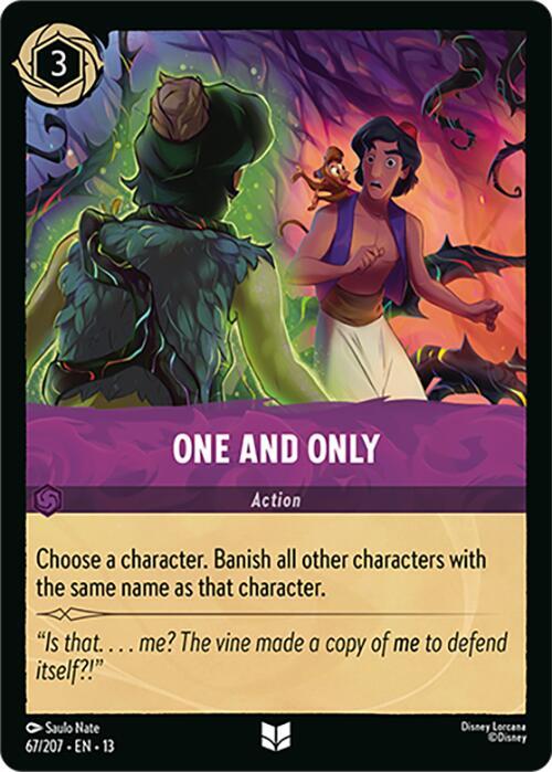 One and Only 67/207 (Attack of the Vine!) - Cold Foil