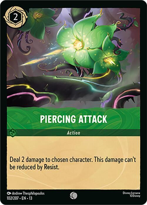 Piercing Attack 102/207 (Attack of the Vine!)