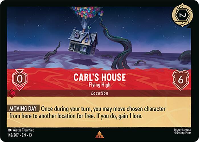 Carl's House, Flying High 142/207 (Attack of the Vine!) - Cold Foil