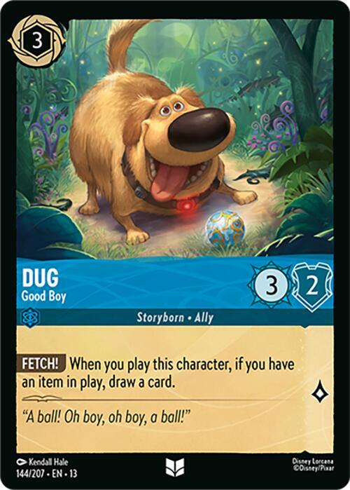 Dug, Good Boy 144/207 (Attack of the Vine!)