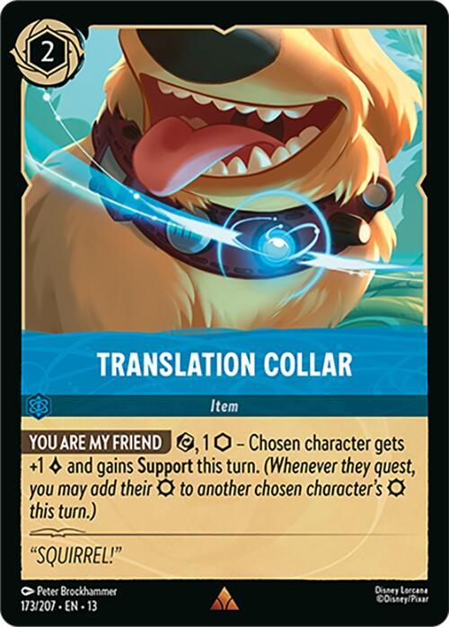 Translation Collar 173/207 (Attack of the Vine!) - Cold Foil