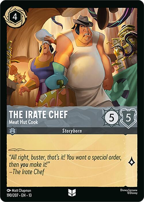 The Irate Chef, Meat Hut Cook 190/207 (Attack of the Vine!) - Cold Foil