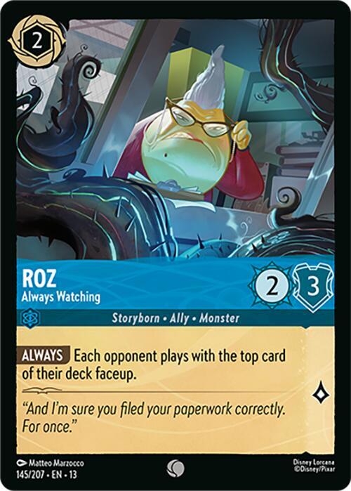 Roz, Always Watching 145/207 (Attack of the Vine!)