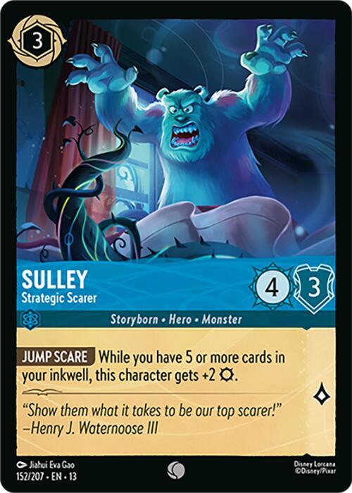 Sulley, Strategic Scarer 152/207 (Attack of the Vine!)