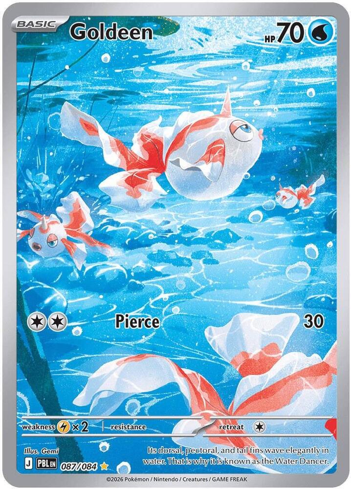 Goldeen 087/084 (ME05: Pitch Black) - Holofoil
