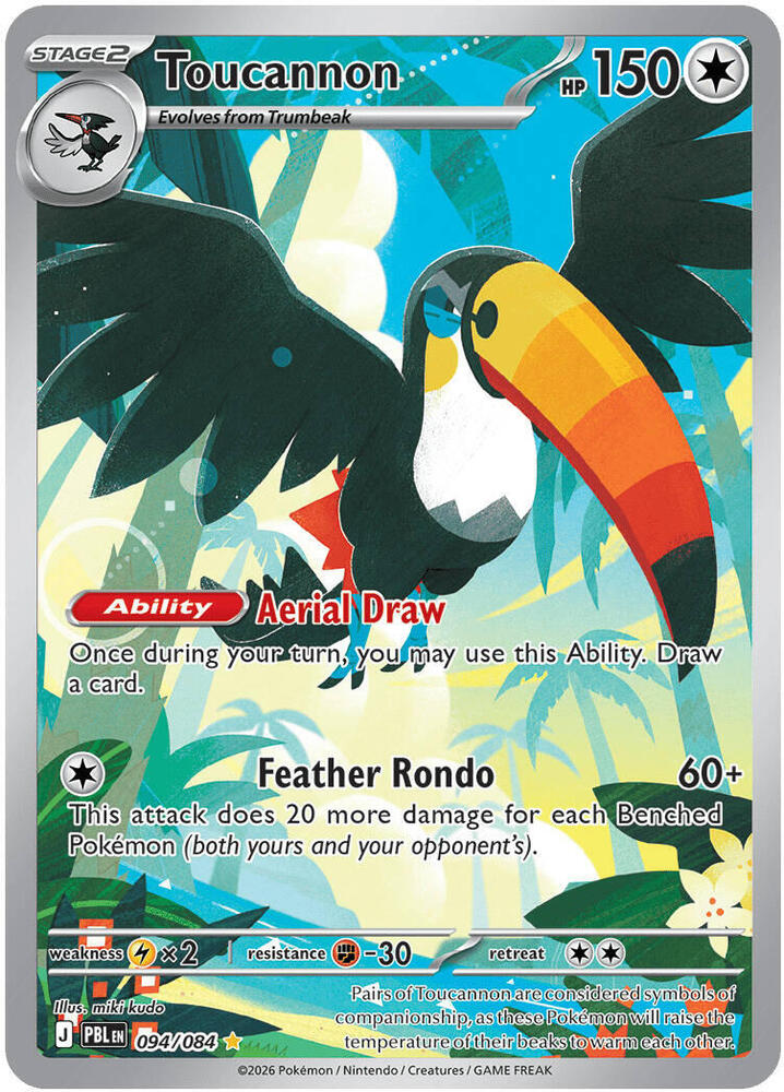 Toucannon 094/084 (ME05: Pitch Black) - Holofoil