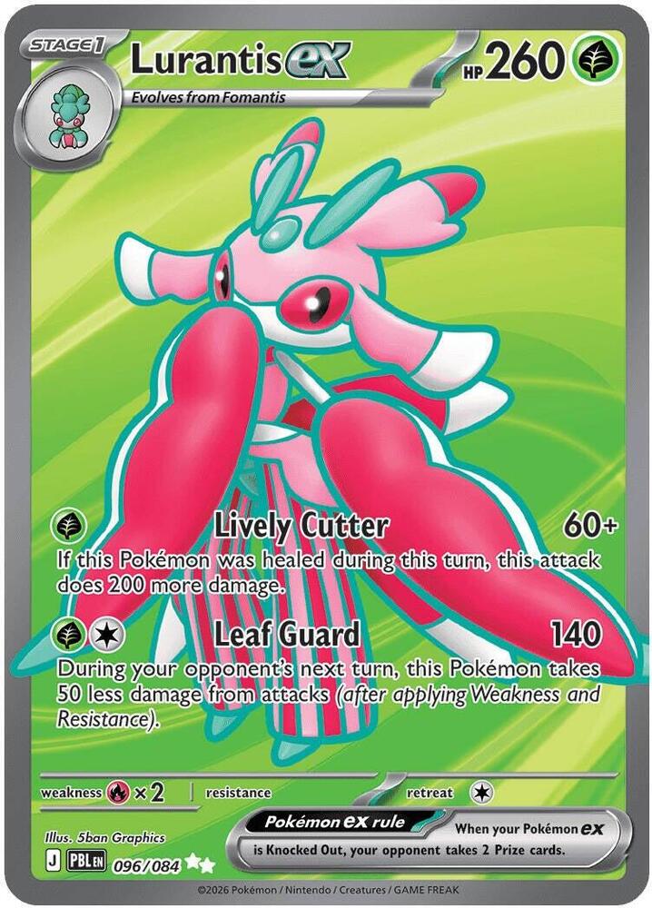 Lurantis ex 096/084 (ME05: Pitch Black) - Holofoil