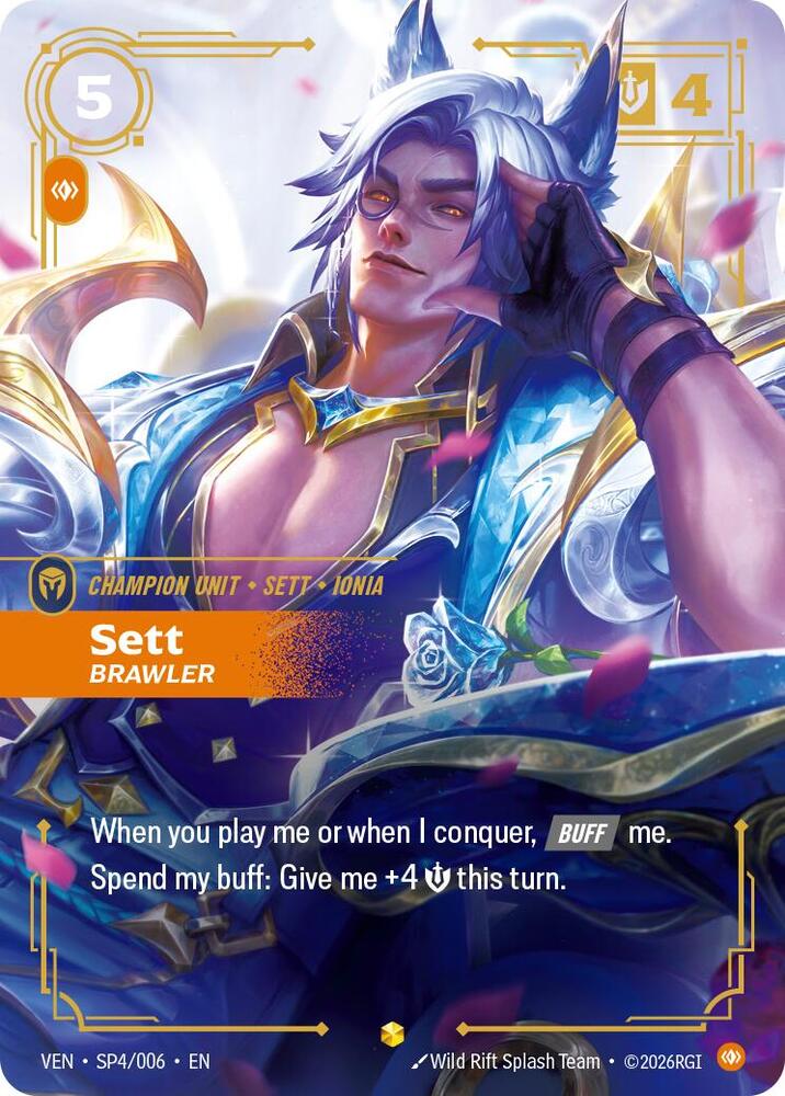Sett - Brawler SP4/006 (Vendetta) - Foil