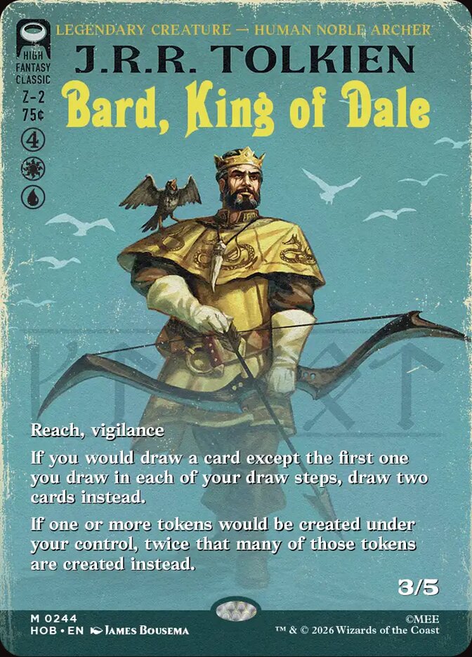 Bard, King of Dale 244 (The Hobbit) - Borderless Foil