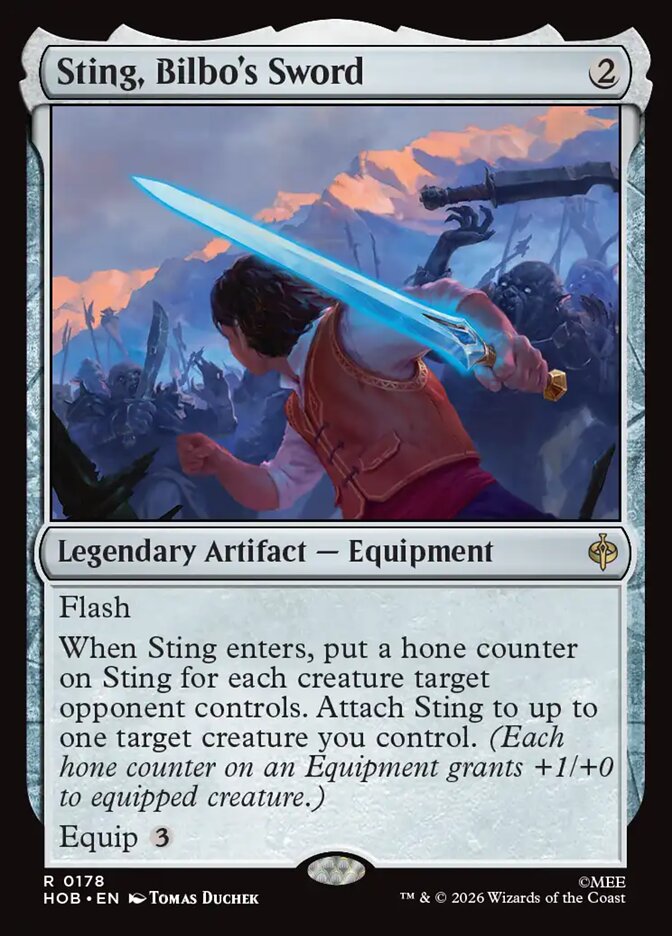 Sting, Bilbo's Sword 178 (The Hobbit) - Foil