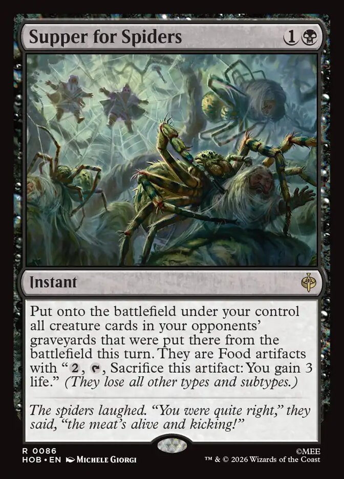 Supper for Spiders 86 (The Hobbit) - Foil