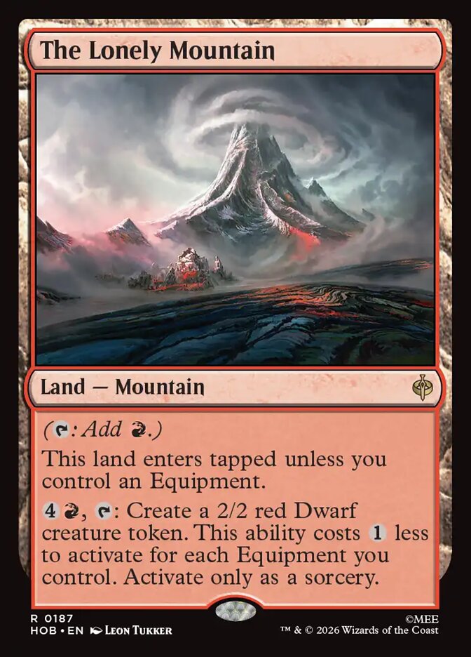 The Lonely Mountain 187 (The Hobbit) - Foil