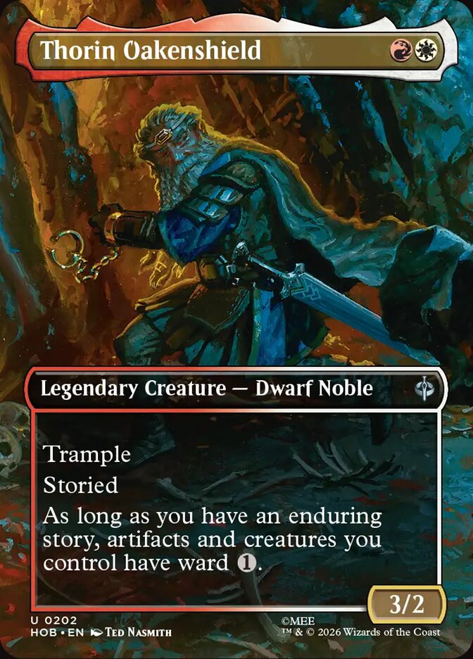 Thorin Oakenshield 202 (The Hobbit) - Borderless