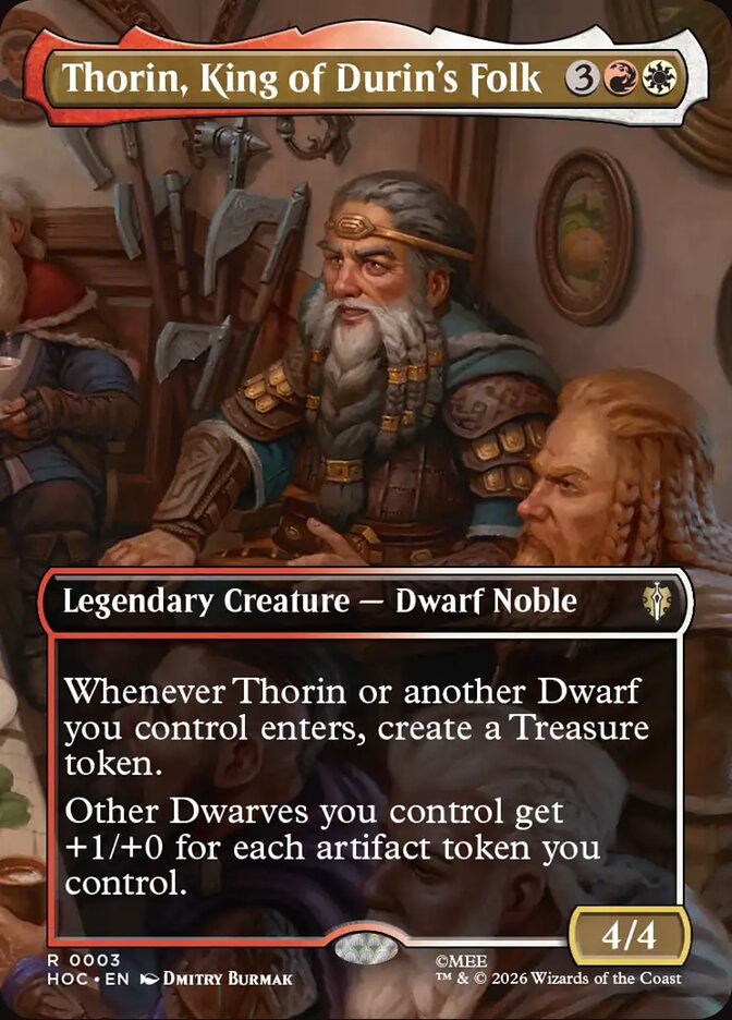 Thorin, King of Durin's Folk 3 (The Hobbit: Eternal-Legal) - Borderless