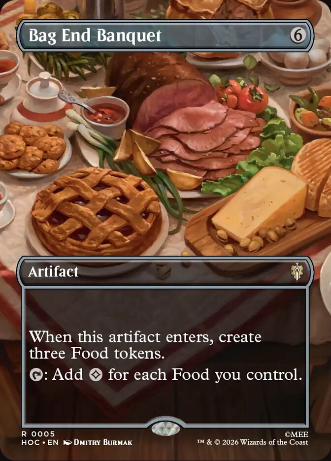 Bag End Banquet 5 (The Hobbit: Eternal-Legal) - Borderless