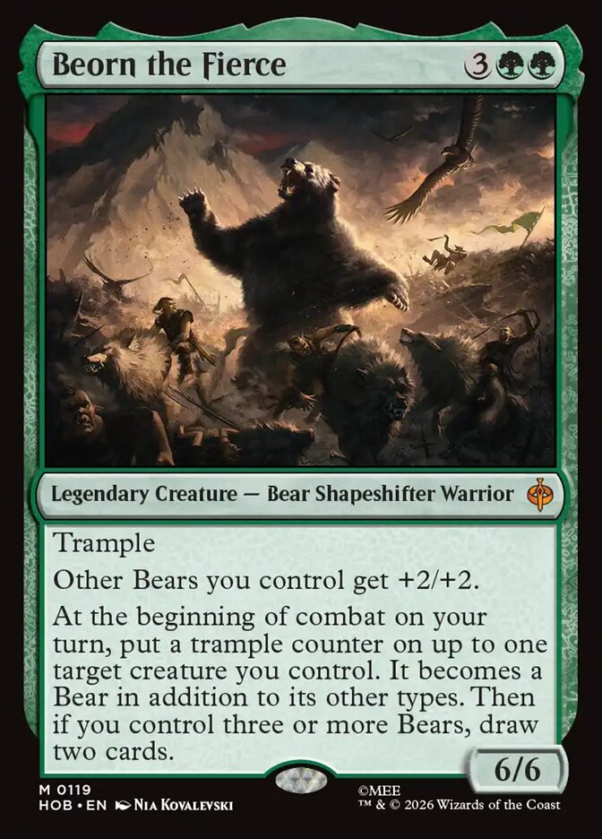 Beorn the Fierce 119 (The Hobbit)