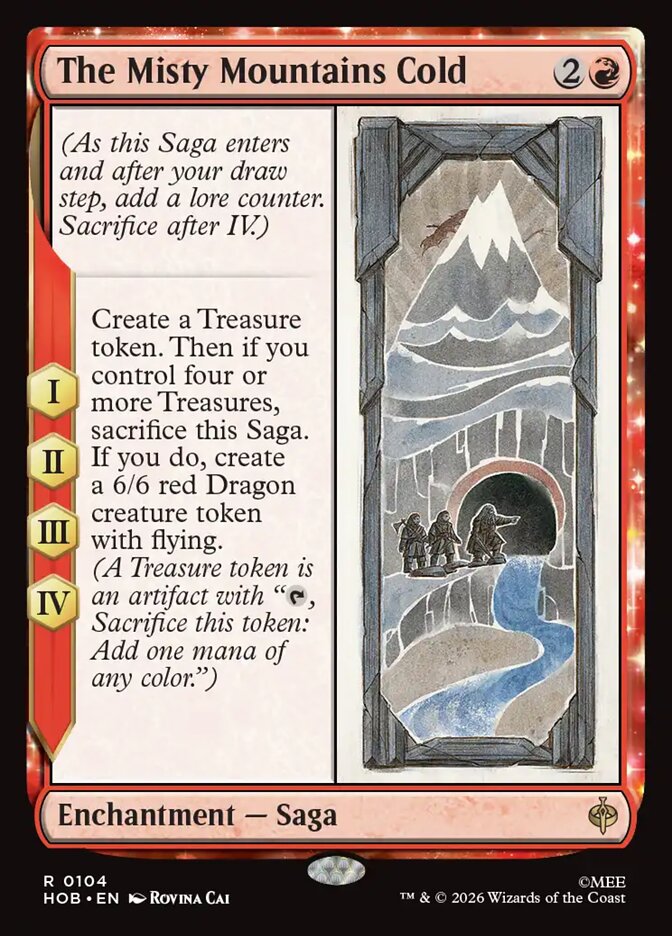 The Misty Mountains Cold 104 (The Hobbit) - Foil