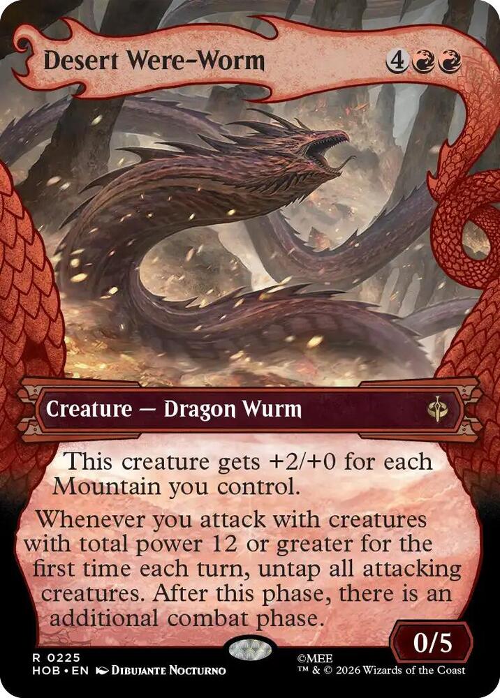 Desert Were-Worm 225 (The Hobbit) - Showcase